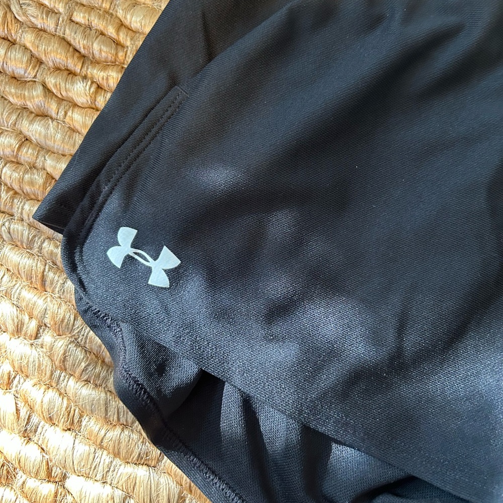 🏋️♂️UNDER ARMOUR Black Athletic Shorts Size Small - Picture 3 of 6